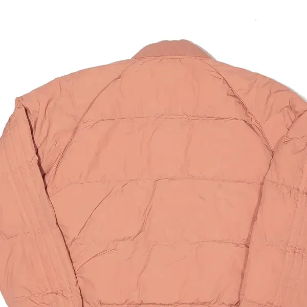 ADIDAS Down Insulated Puffer Jacket Pink Nylon Womens UK 6