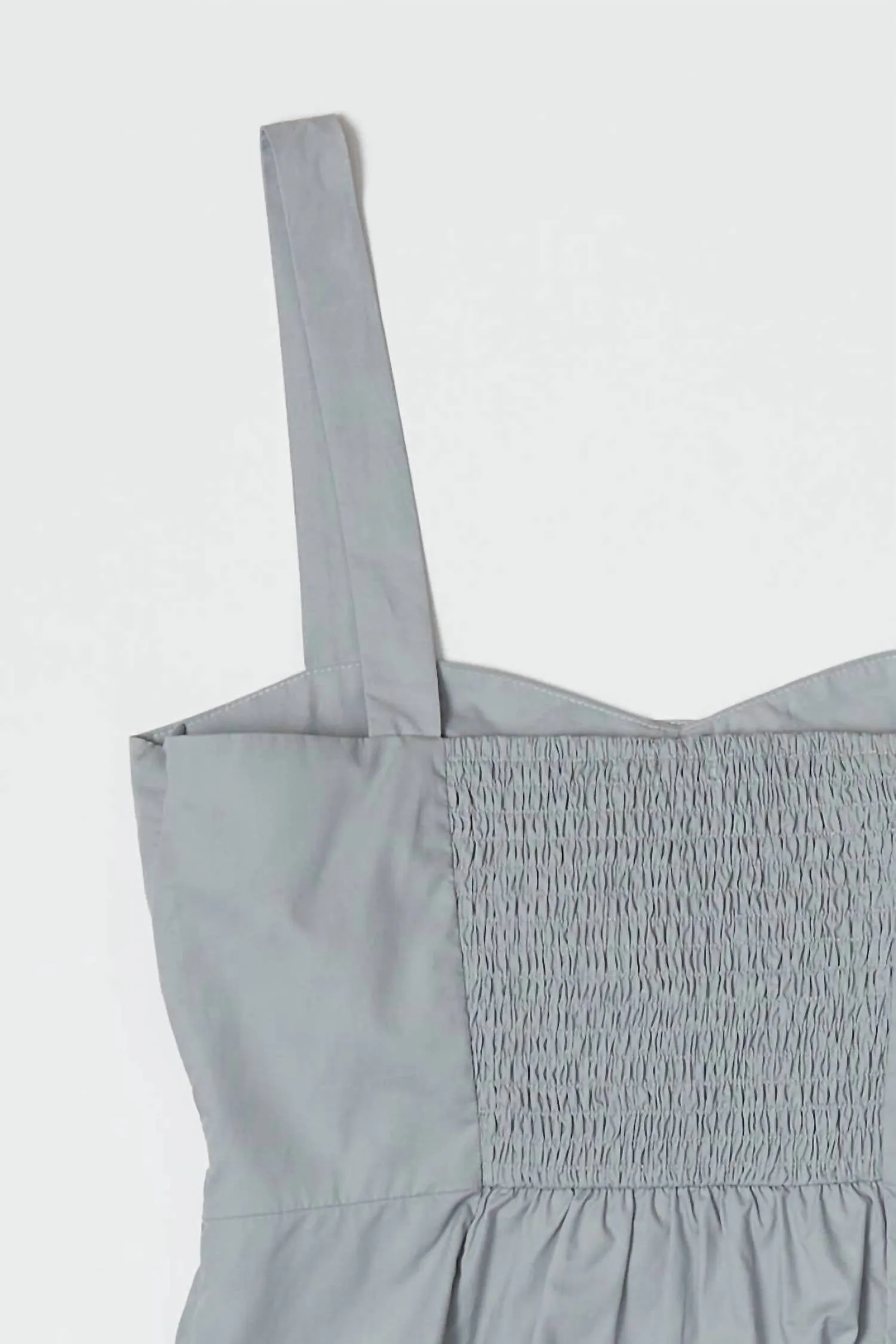 All : Row - Poplin Bustier Square Neck Top