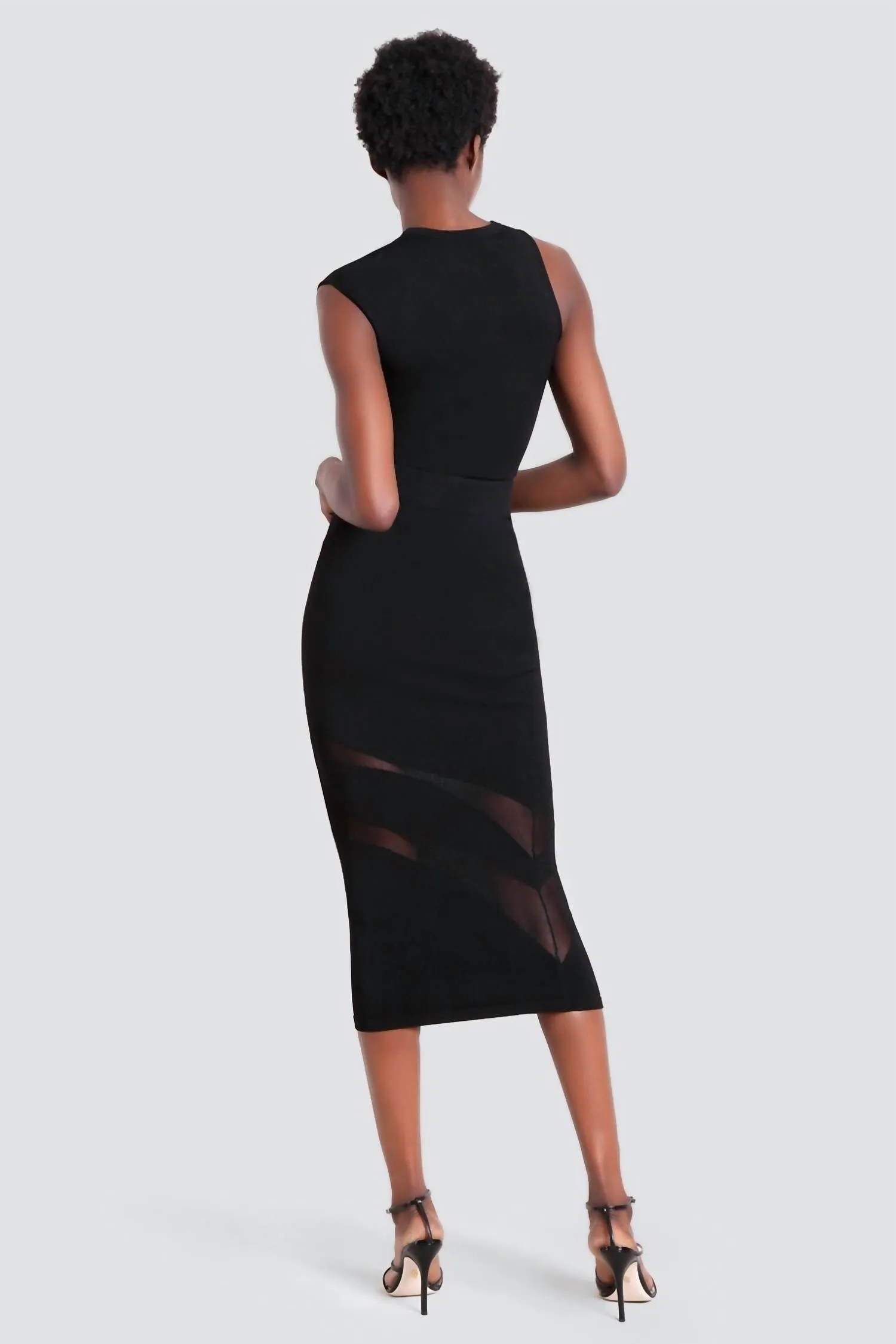 Amata Asymmetrical Crew Neck Top