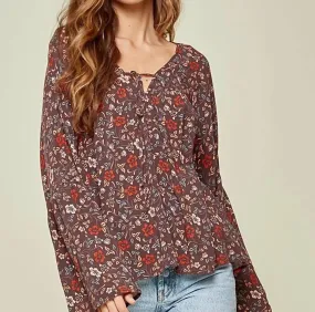 Andree By Unit - Flowy Floral Woven Top