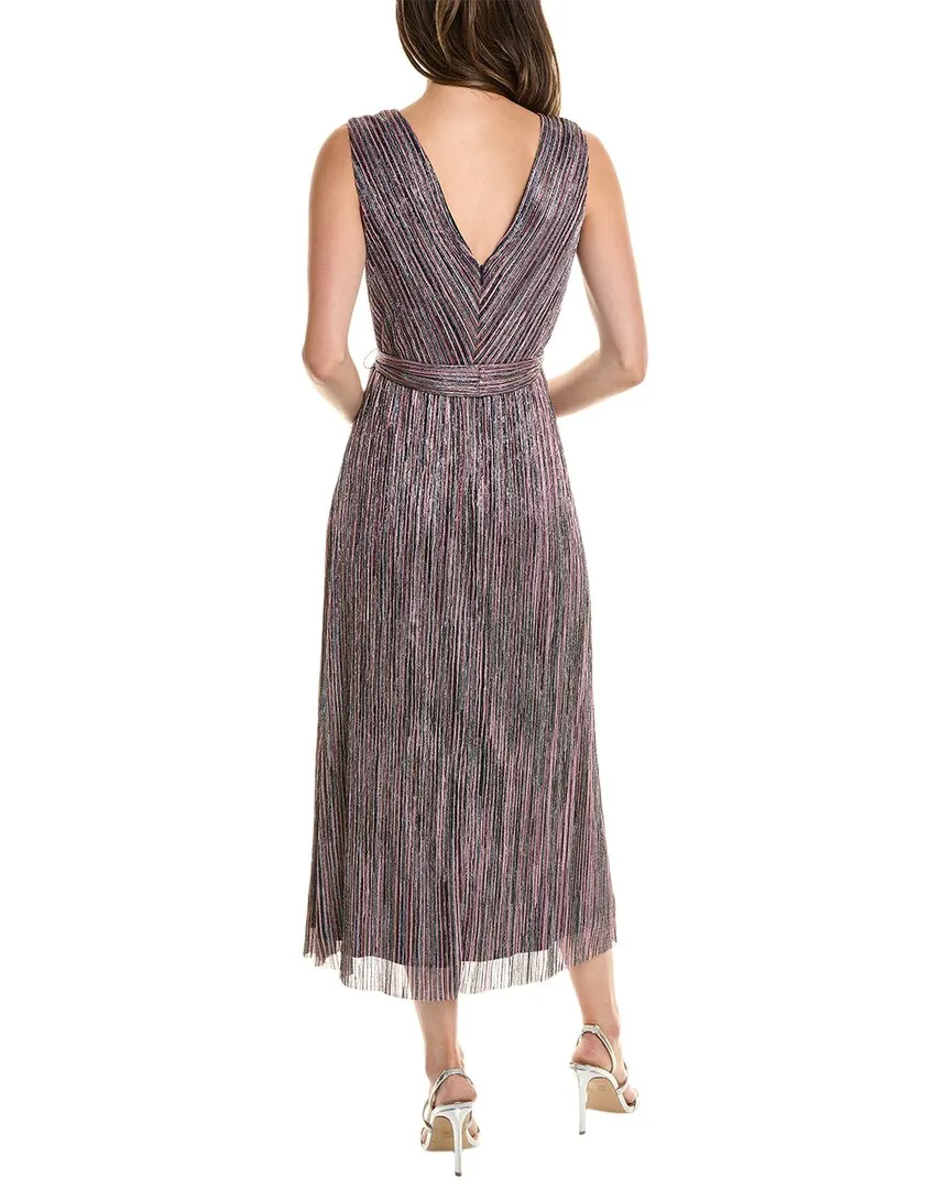 Anne Klein Surplice Midi Dress