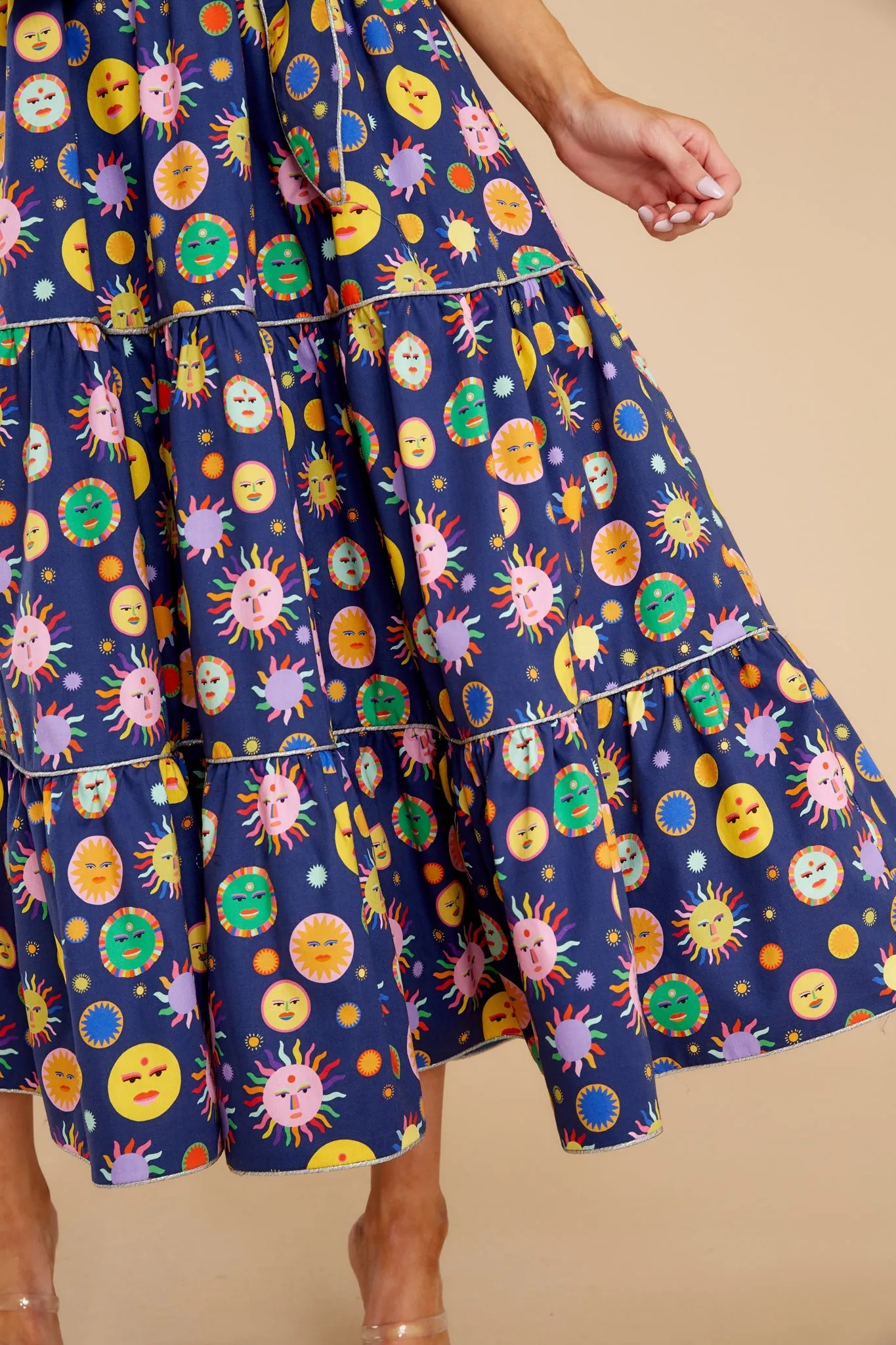 Atlas Navy Multi Dress