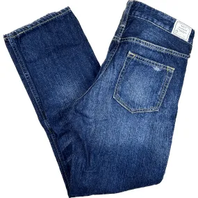 Back Number Japanese Denim Slim Tapered Ladies Jeans -Size 28