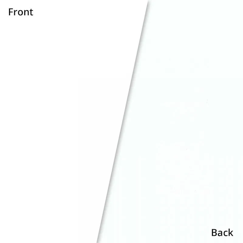 Blackout Fabric - White/White