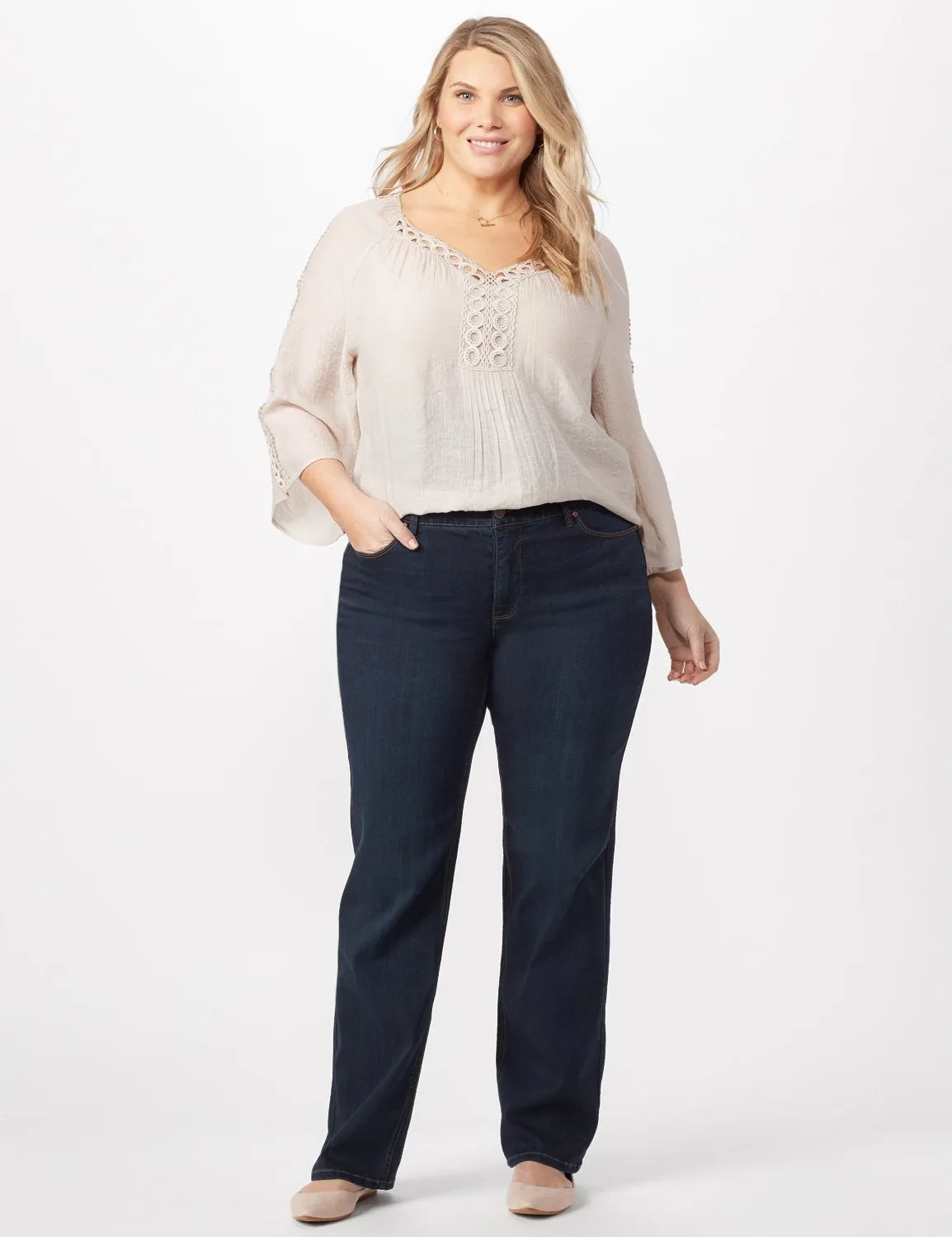Boot Cut Denim Jeans