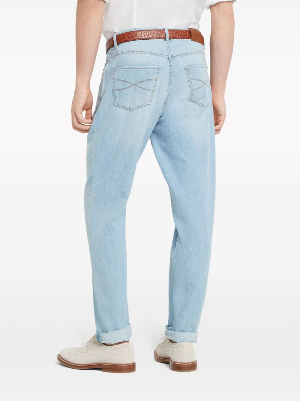 Brunello Cucinelli Jeans Clear Blue