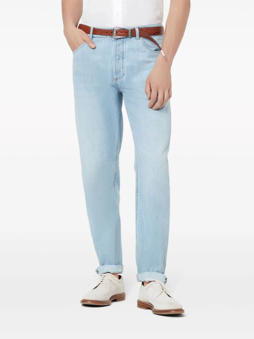 Brunello Cucinelli Jeans Clear Blue