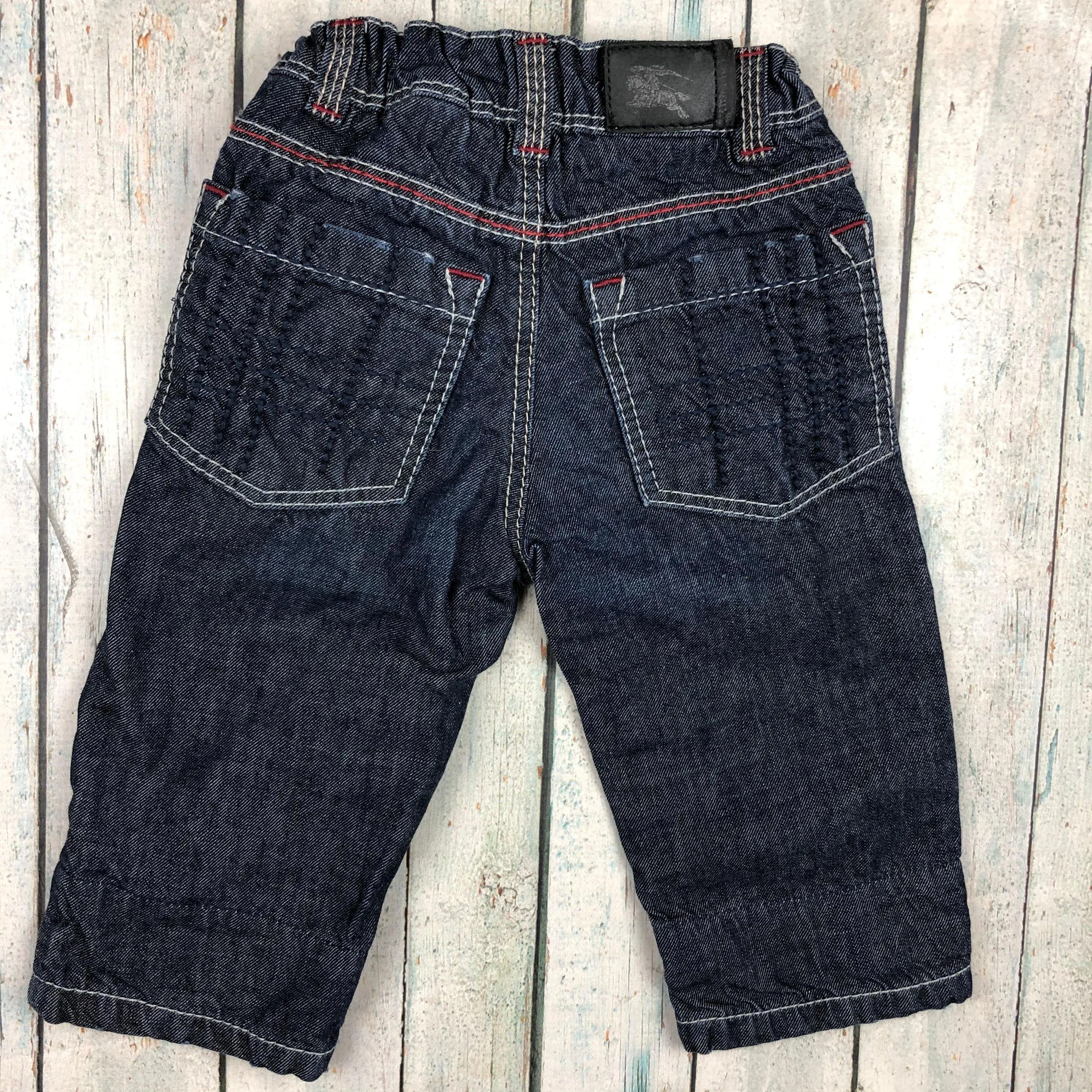 Burberry London Baby Jeans - Size 12M