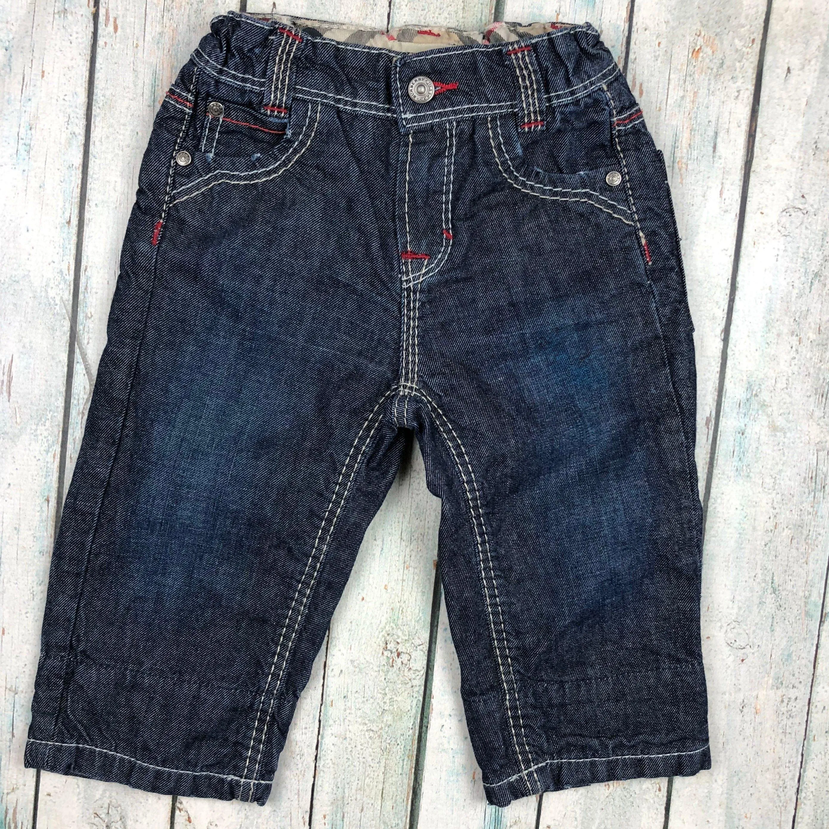 Burberry London Baby Jeans - Size 12M