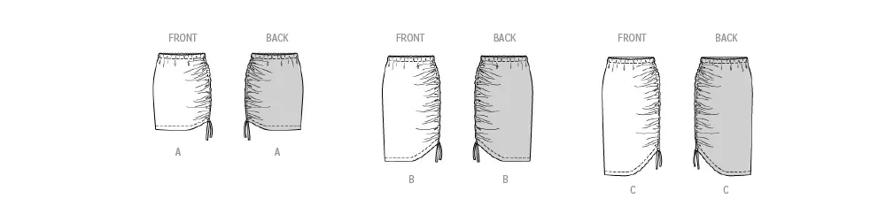 Burda Pattern X05811 Misses' Skirt Pants