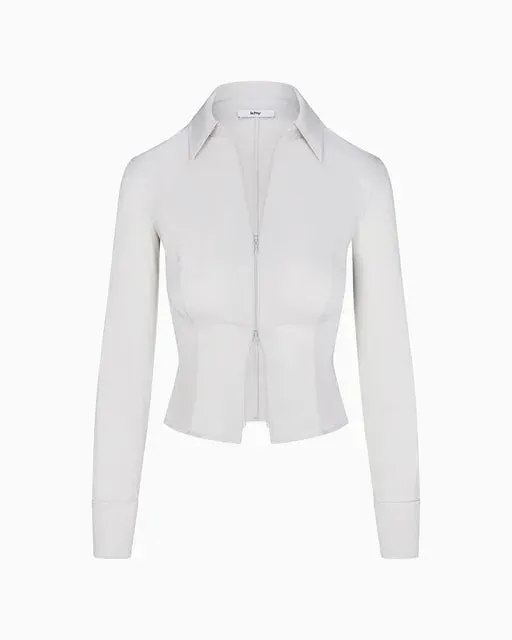 Cassia - Stylish Poplin Short Shirt for Women