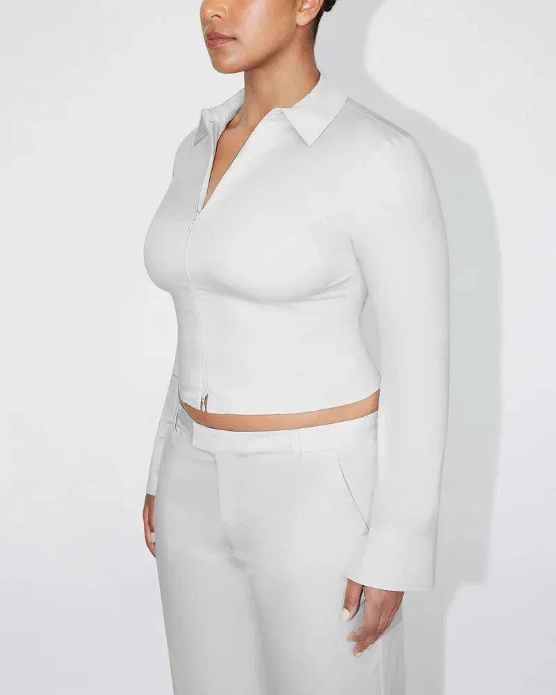 Cassia - Stylish Poplin Short Shirt for Women
