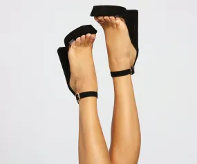 Chic And Glam Platform Wedges