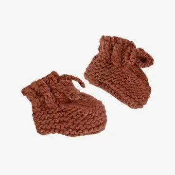 Classic Booties 0/12m -Blueberry hill
