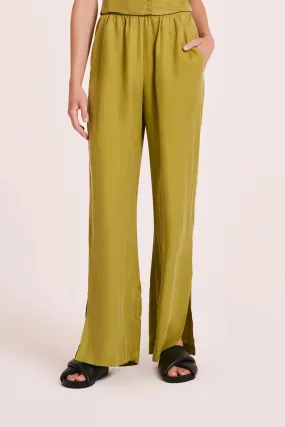 DARA CUPRO PANTS | PICKLE