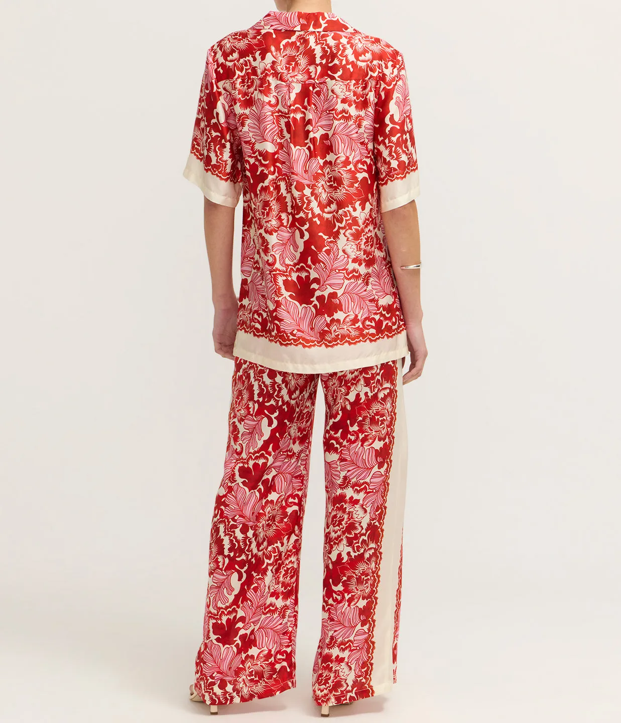 Empress Relaxed Pant in Scarlet Garden