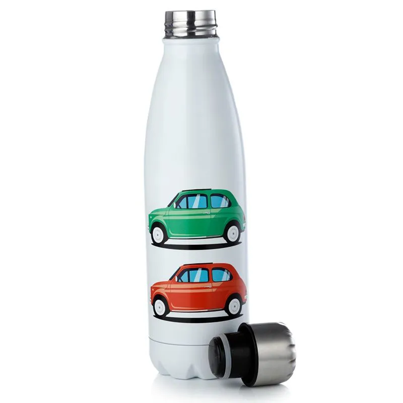 Fiat 500 Stainless Steel Thermal Bottle