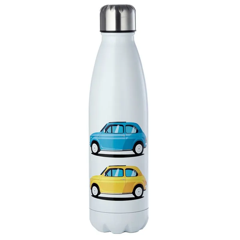 Fiat 500 Stainless Steel Thermal Bottle
