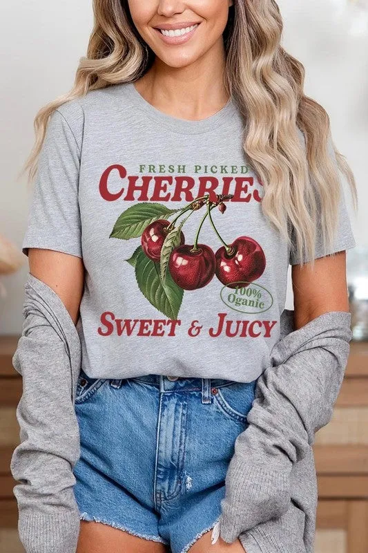 Fresh Picked Cherries Graphic Tee