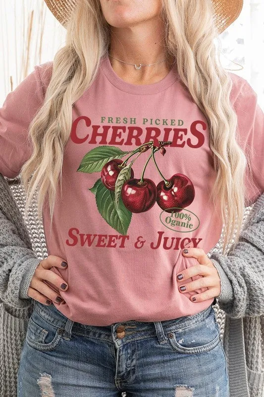 Fresh Picked Cherries Graphic Tee