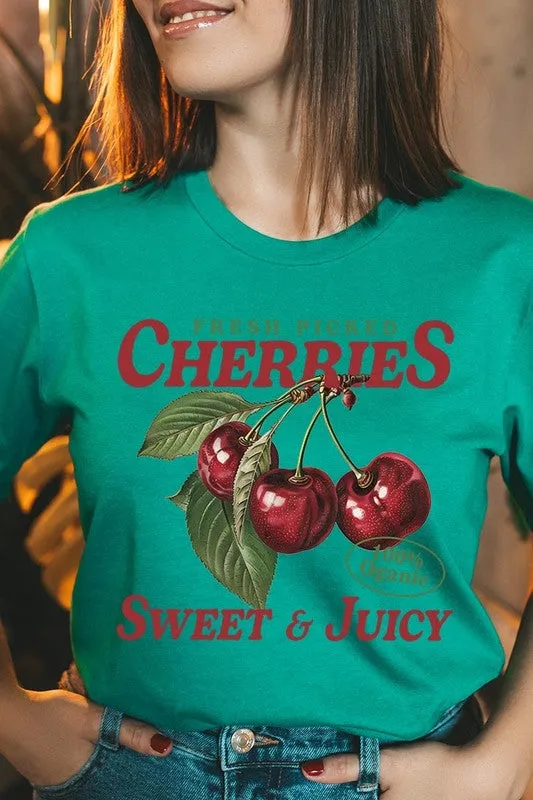 Fresh Picked Cherries Graphic Tee