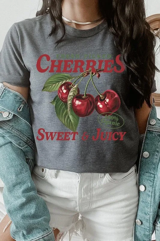 Fresh Picked Cherries Graphic Tee