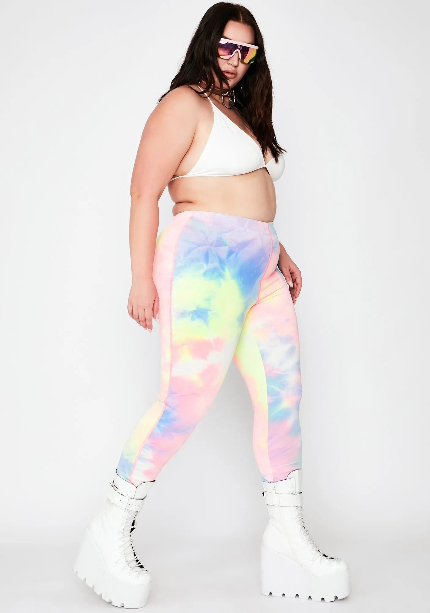 I'm Just Chillin' Tie Dye Leggings