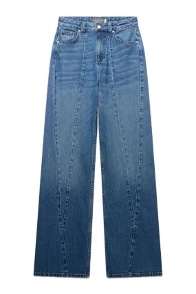 Indigo Seam Detail Jeans