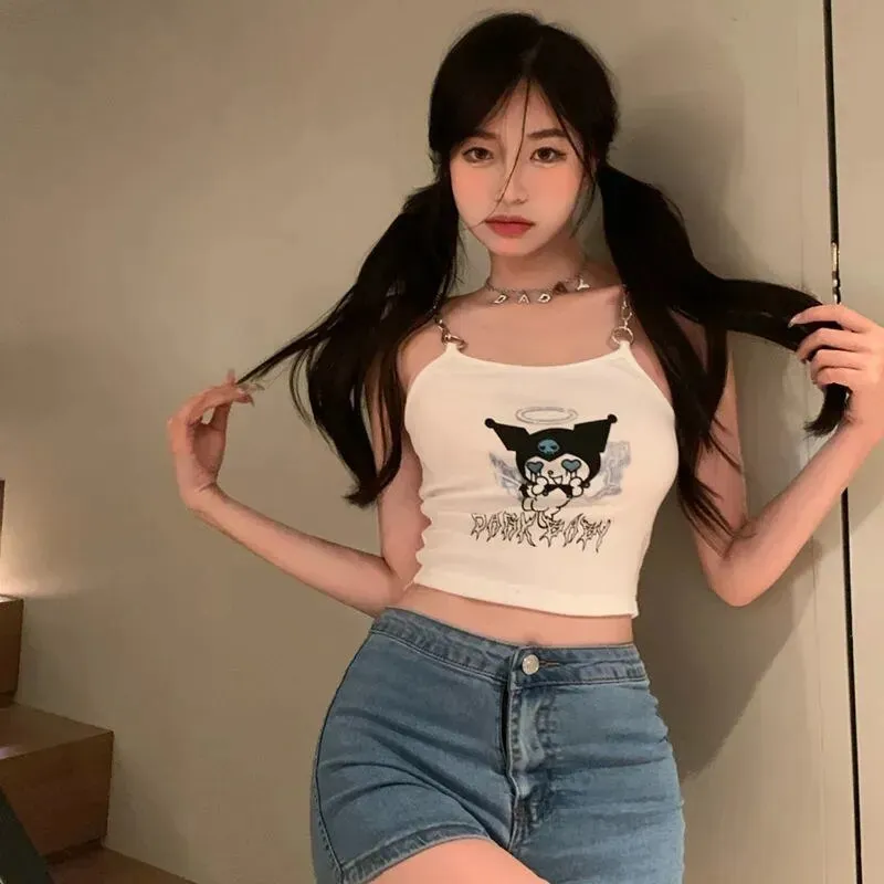 Kawaii Kuromi Tank Top