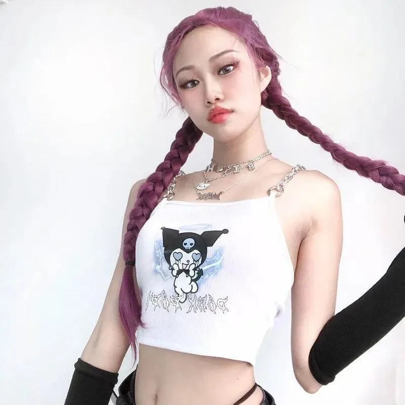 Kawaii Kuromi Tank Top