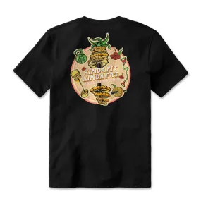 Kinda Fit Kinda Fat Fresh Gainz Tee (Black)