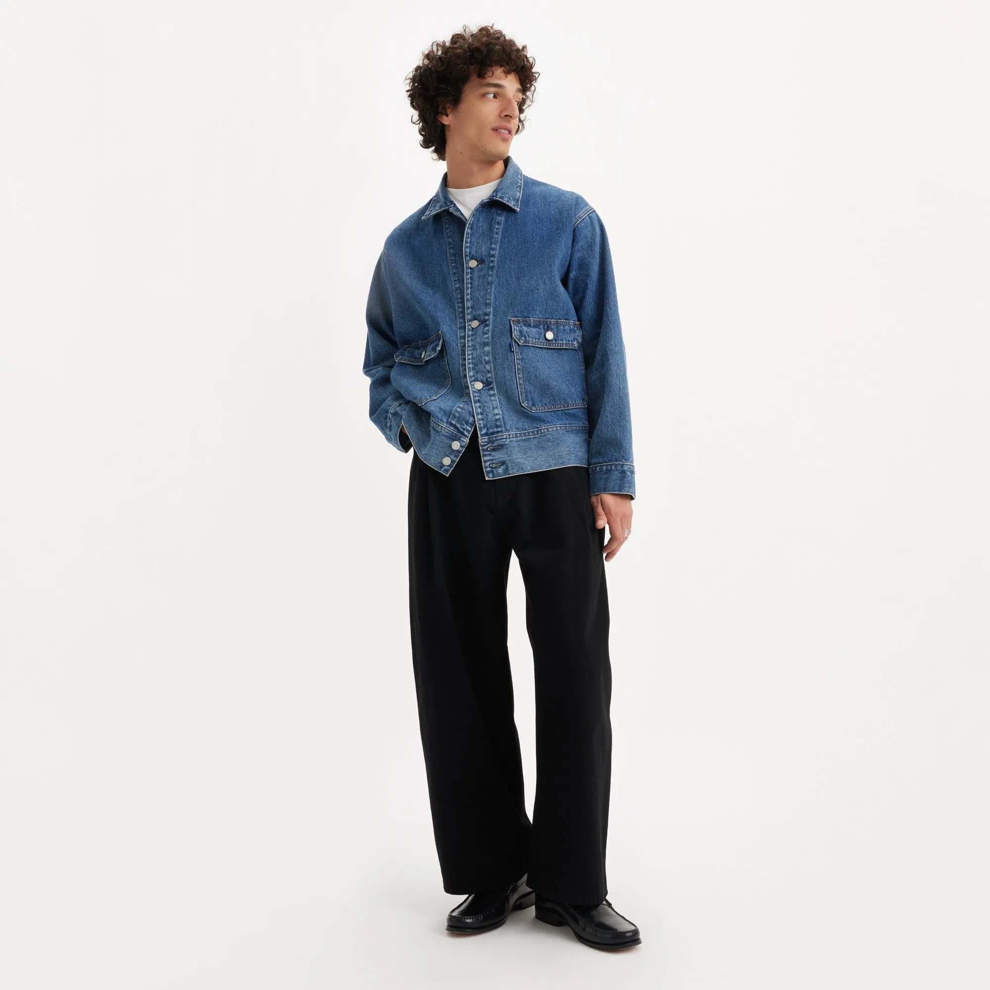 Levi's® Men's Made Of Japan Denim Wide-Leg Pleat Jeans