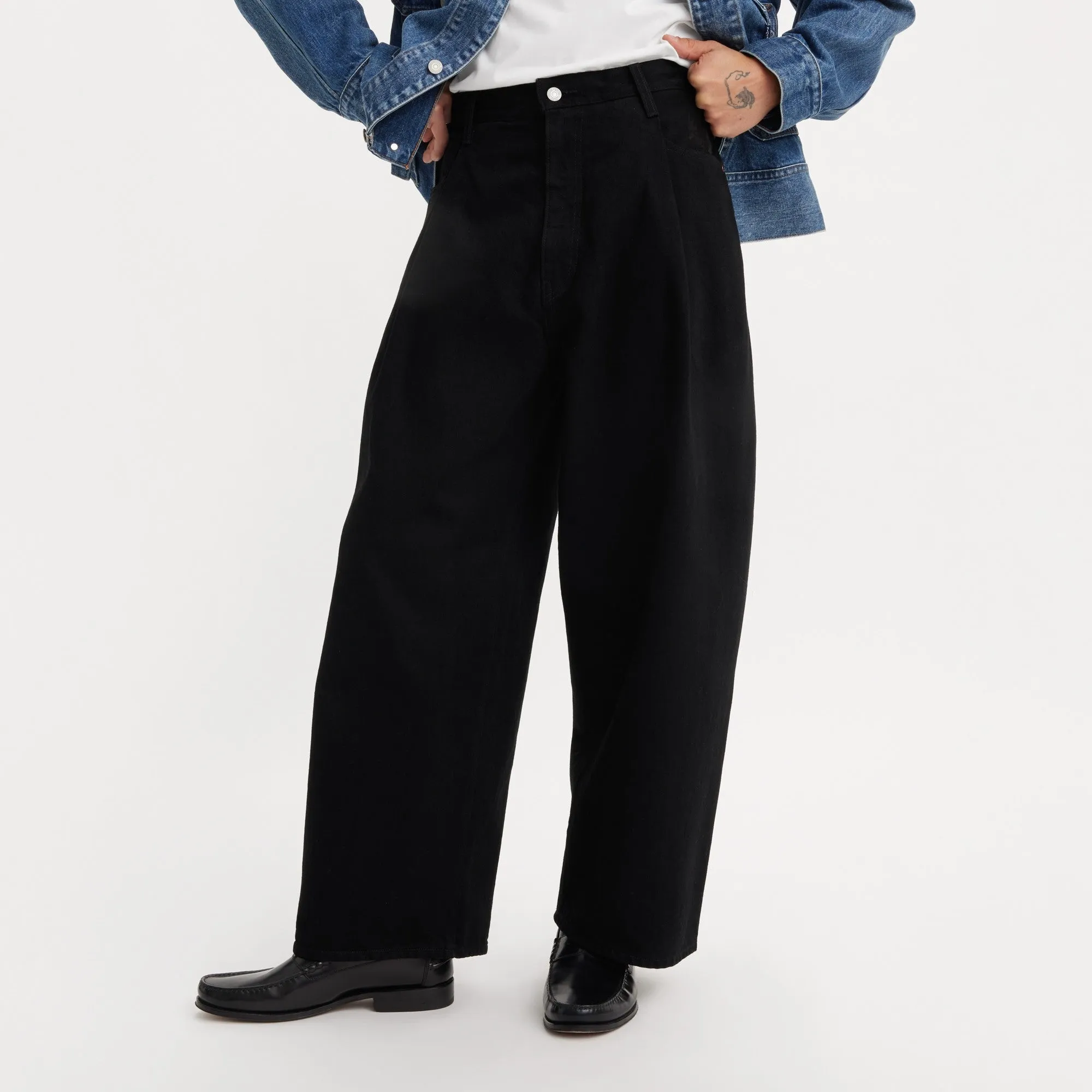 Levi's® Men's Made Of Japan Denim Wide-Leg Pleat Jeans