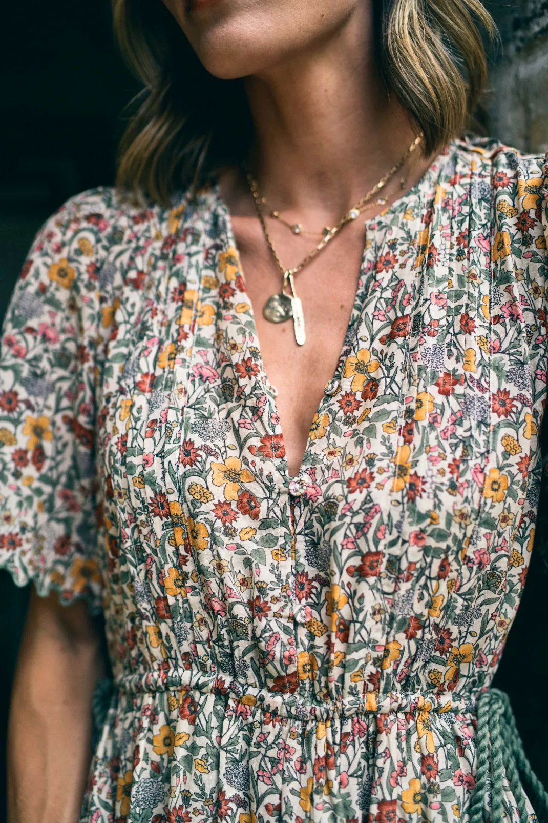 Lindsay Dress in Meadow