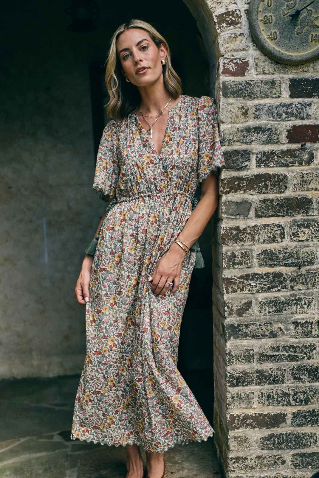 Lindsay Dress in Meadow