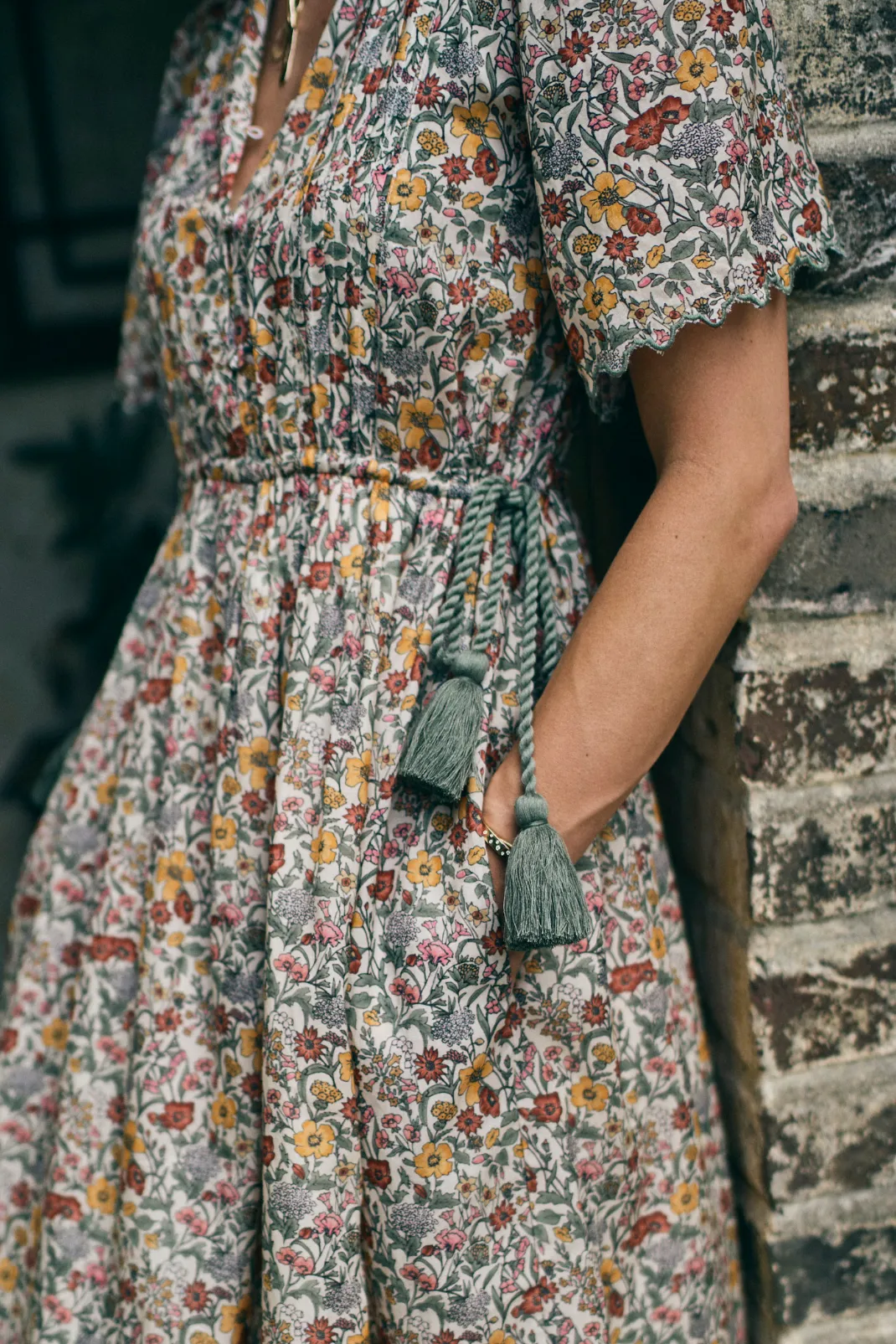 Lindsay Dress in Meadow