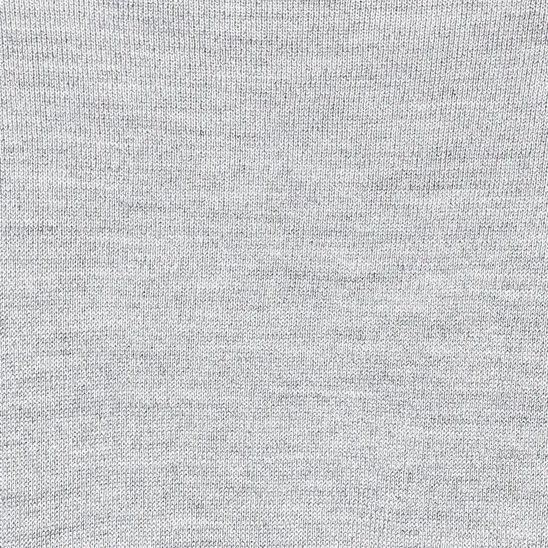 Men Grey Contemporary Fit Solid Wool Blend Full Sleeve Crew Neck Collar Sweaters