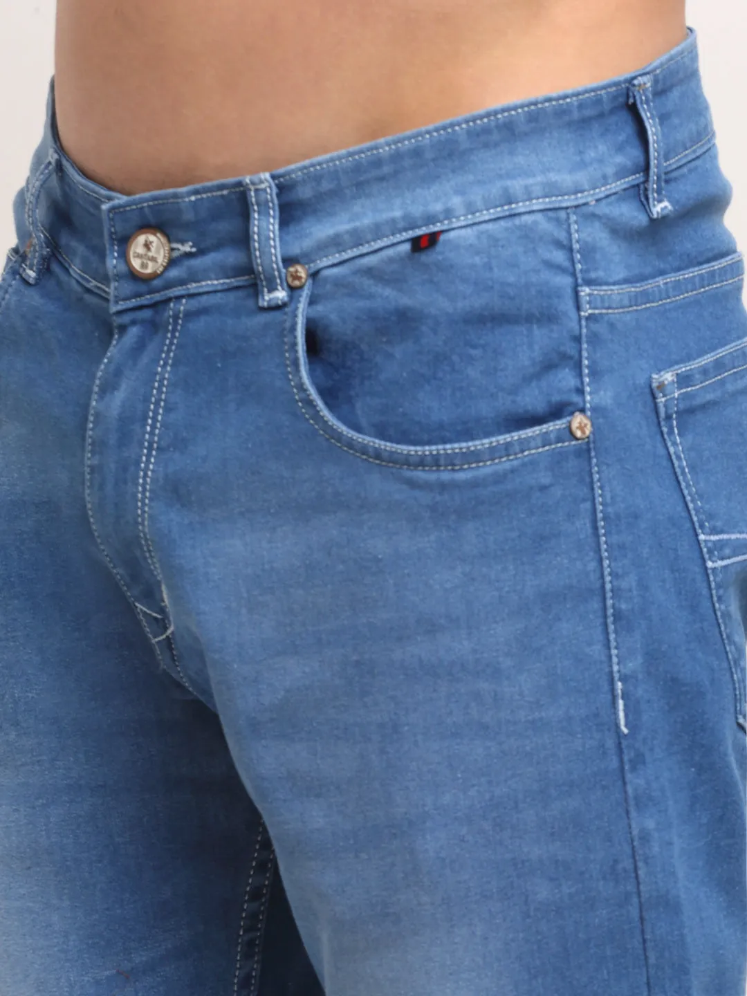 Men's Ultra Narrow fit Medium Fade Blue  Jeans