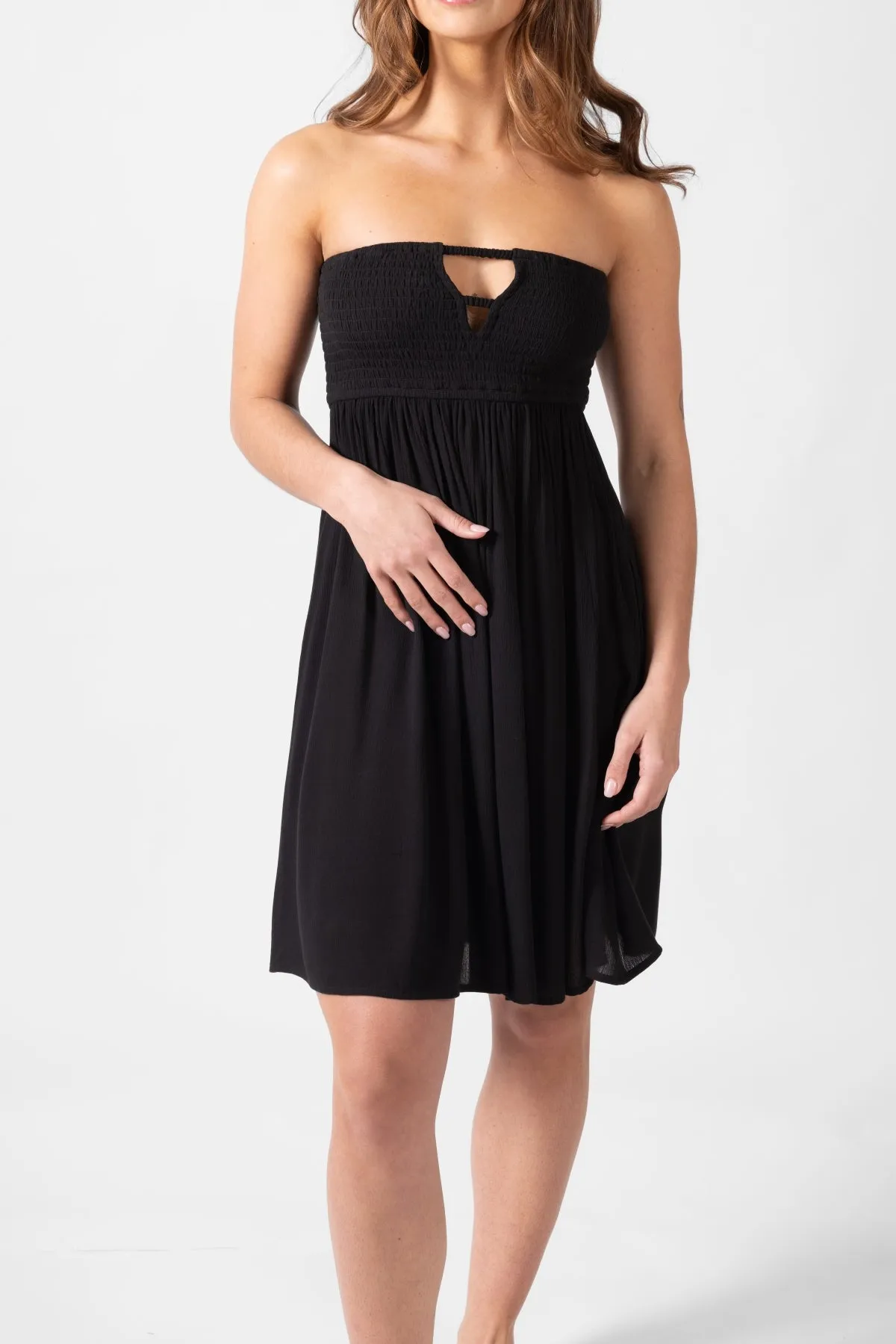 Miami Strapless Bandeau Mini Dress