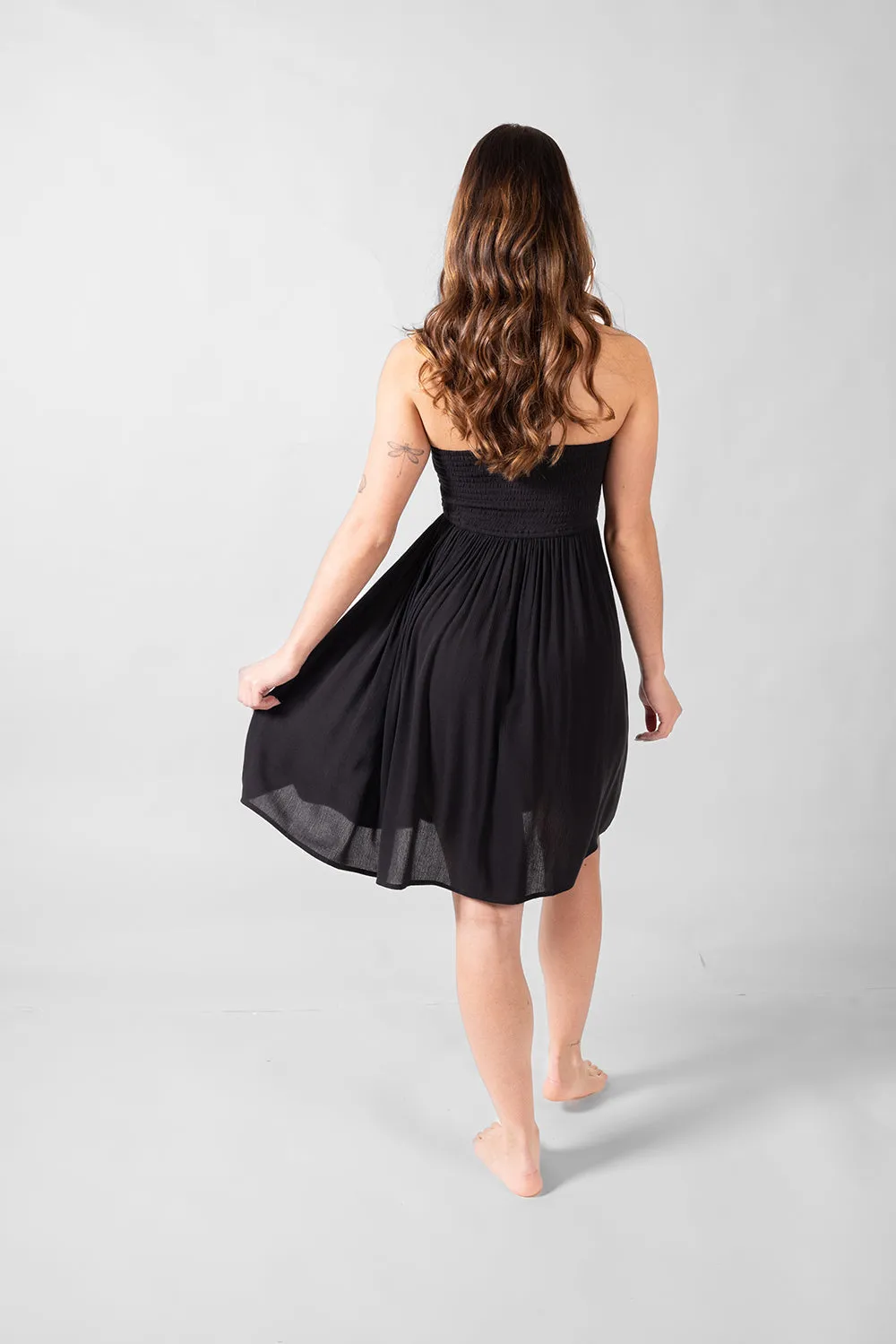 Miami Strapless Bandeau Mini Dress