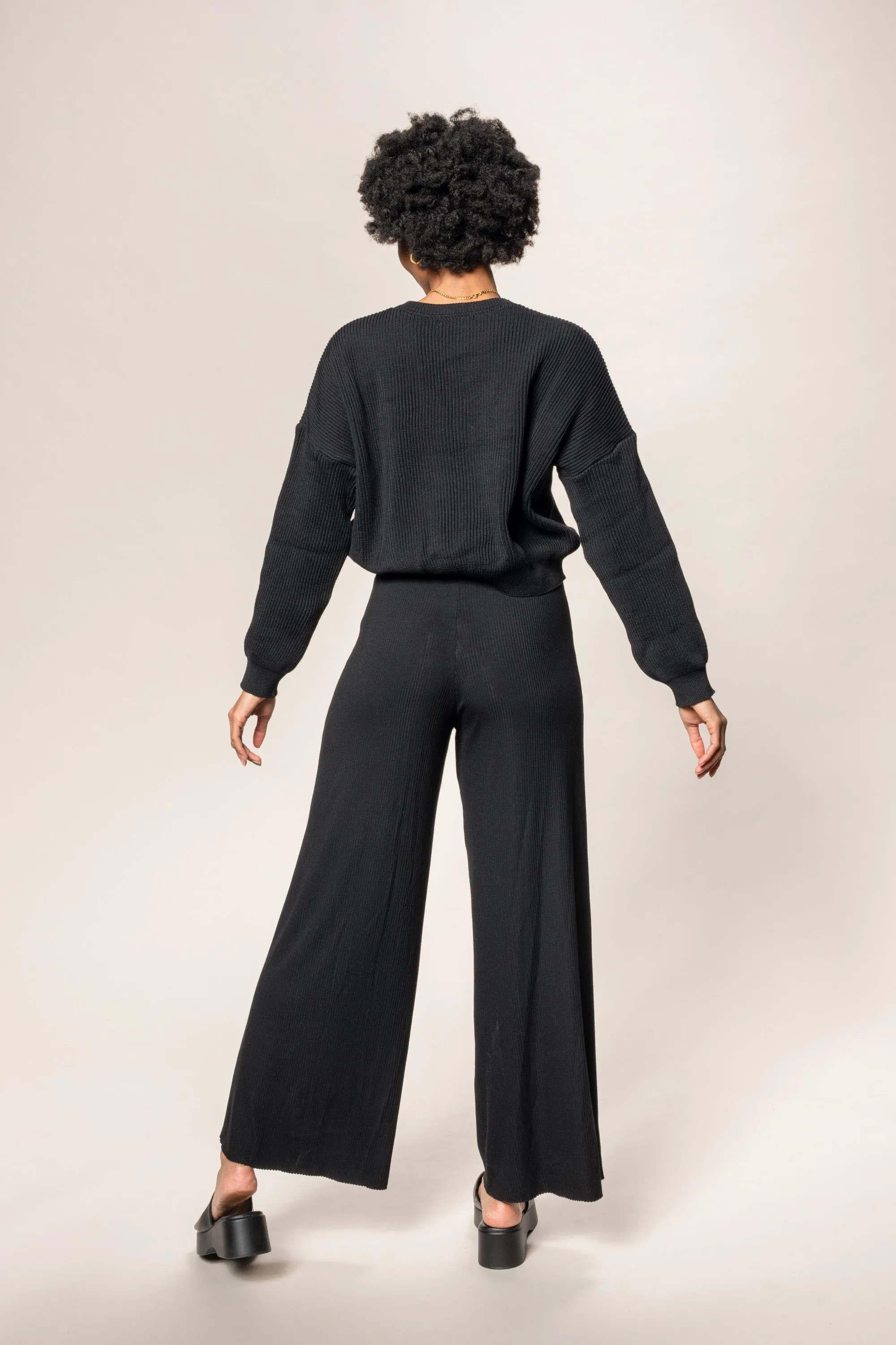pants - bella - black