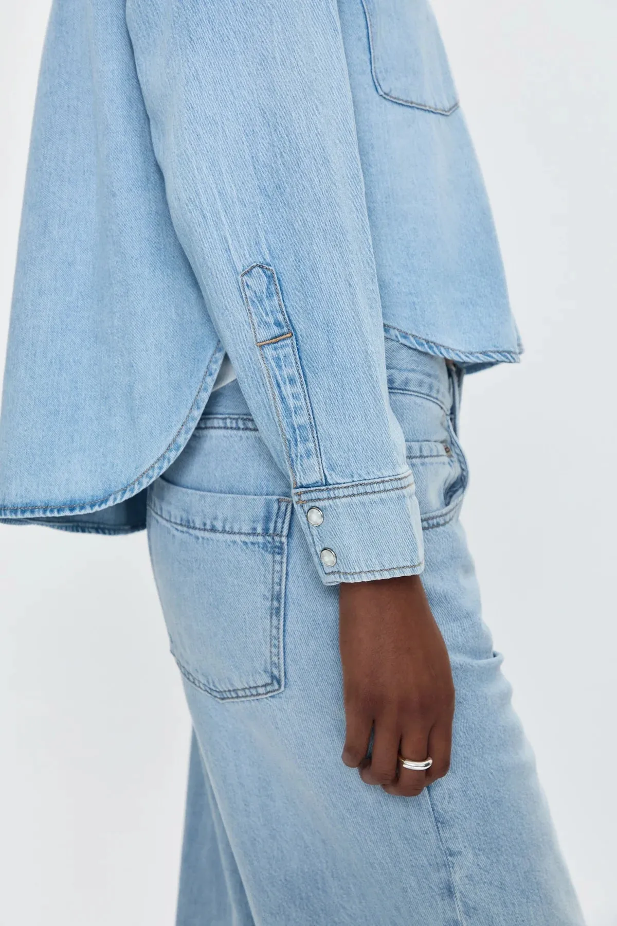 Pistola Sadie Classic Workwear Shirt in Repeat