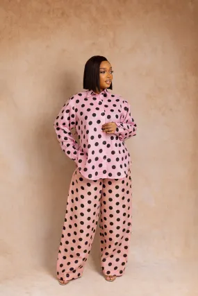 RHODES PANT SET - PINK