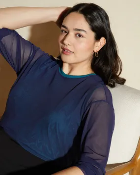 Thames Fog Top - Classic Navy