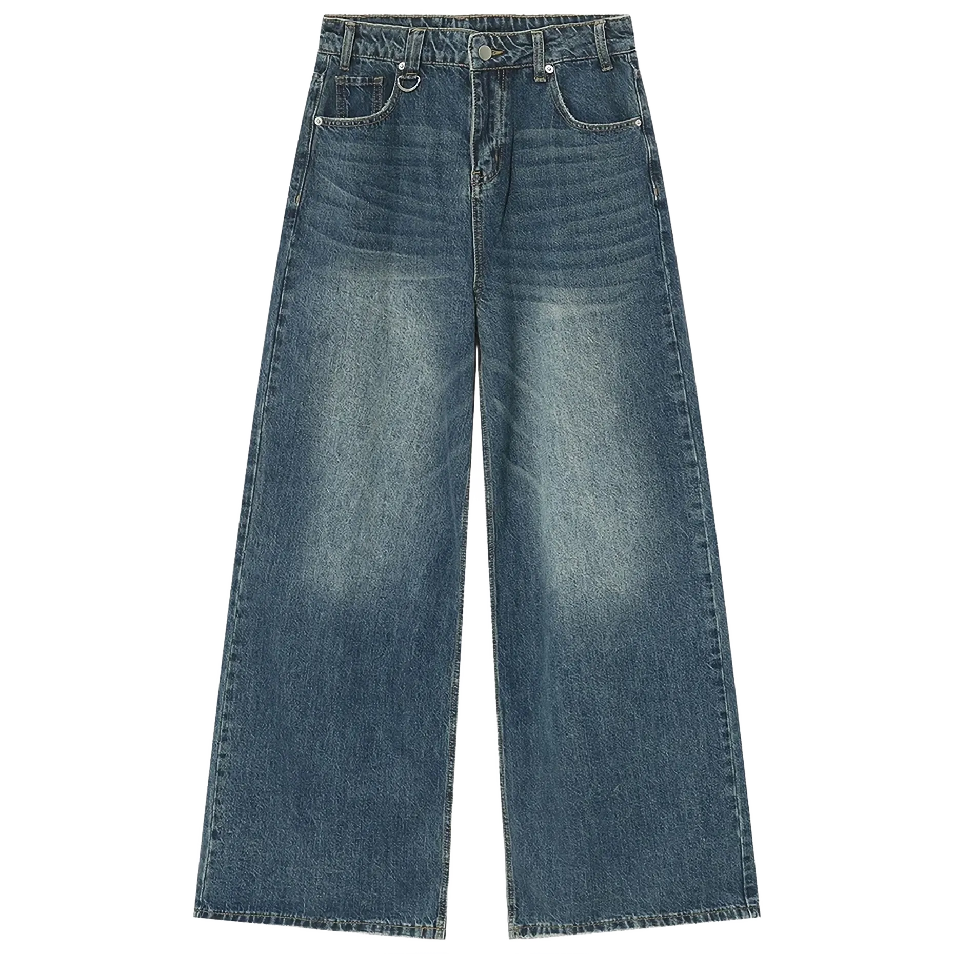 'Timeless' Wide Leg Denim Jeans