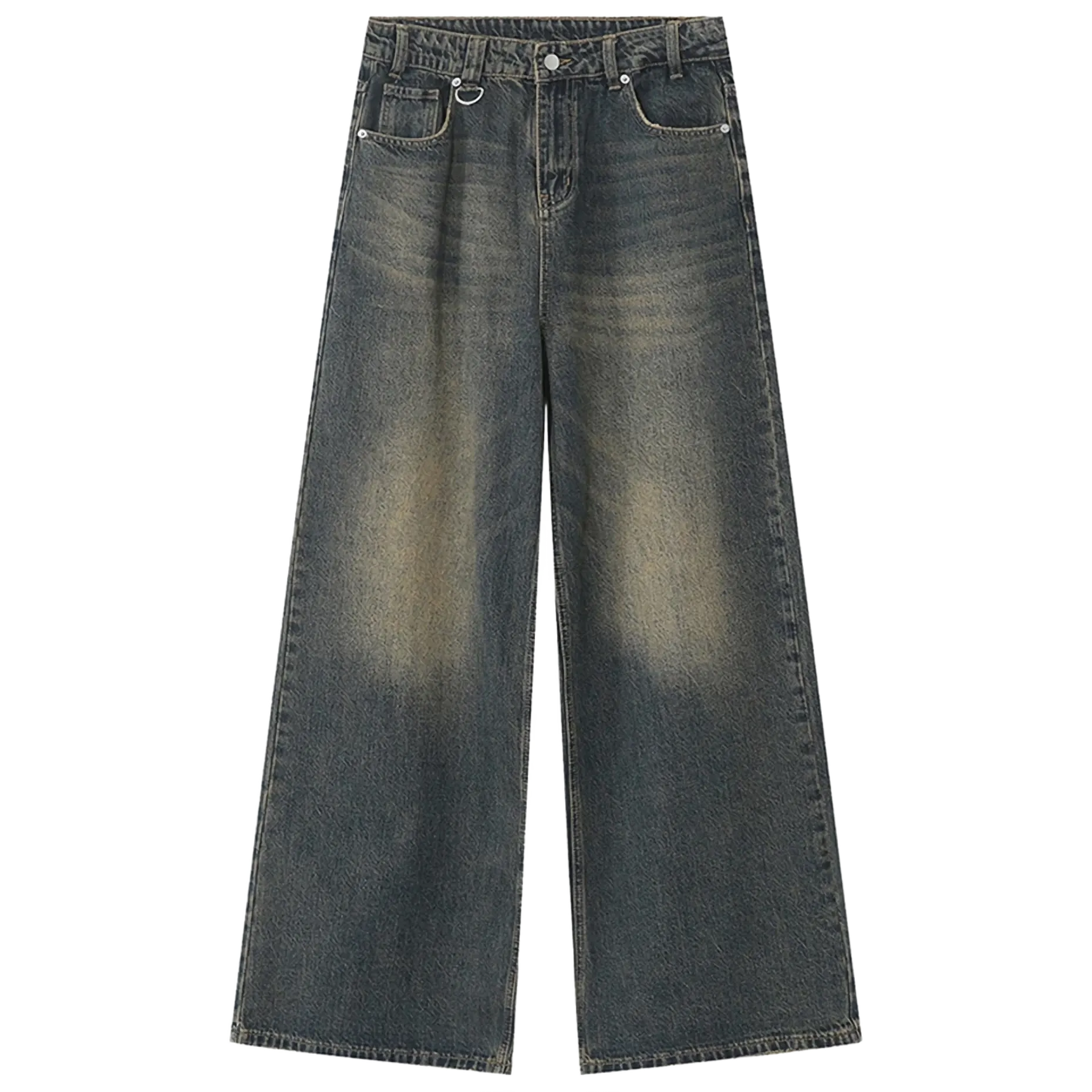 'Timeless' Wide Leg Denim Jeans