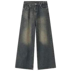 'Timeless' Wide Leg Denim Jeans