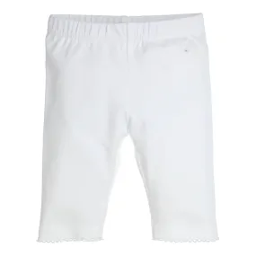 White GYMP 3/4 Leggings 4346